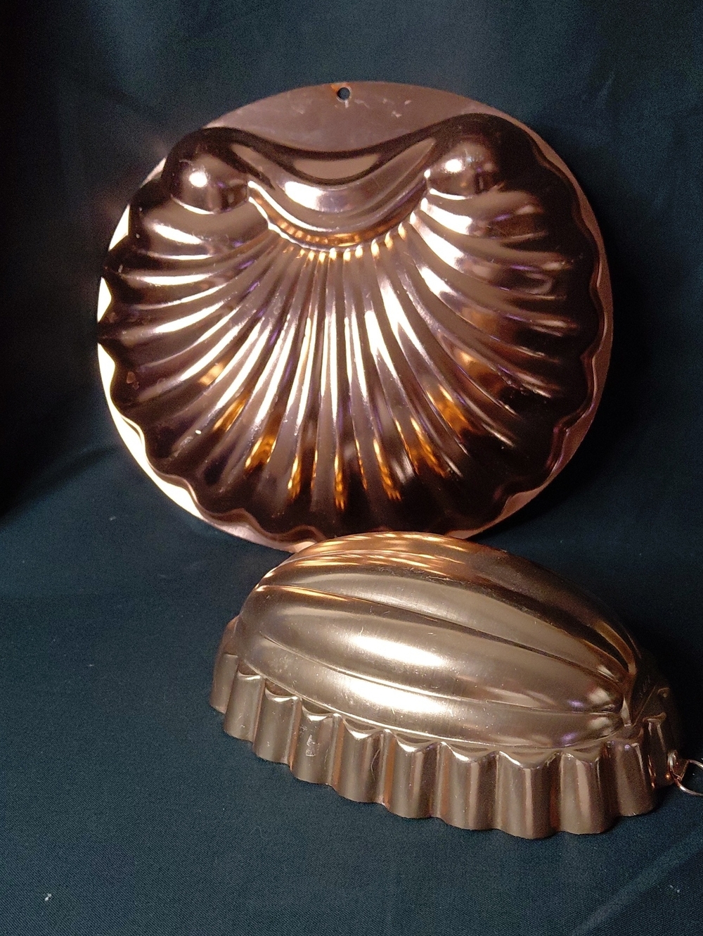 6 Cup and 2.5 Cup Copper Molds